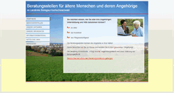 Desktop Screenshot of beratung-senioren.de